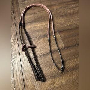 Horse Tack - 52” Rubber & Leather English Reins